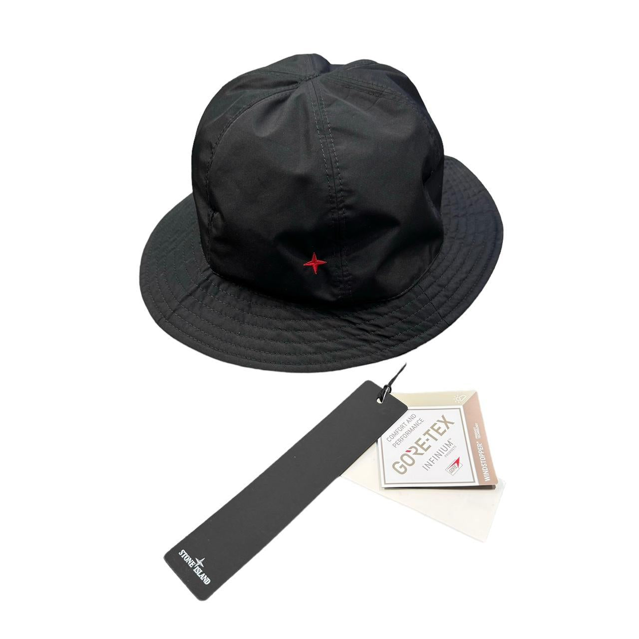 Stone Island Black Reversible Bucket Hat