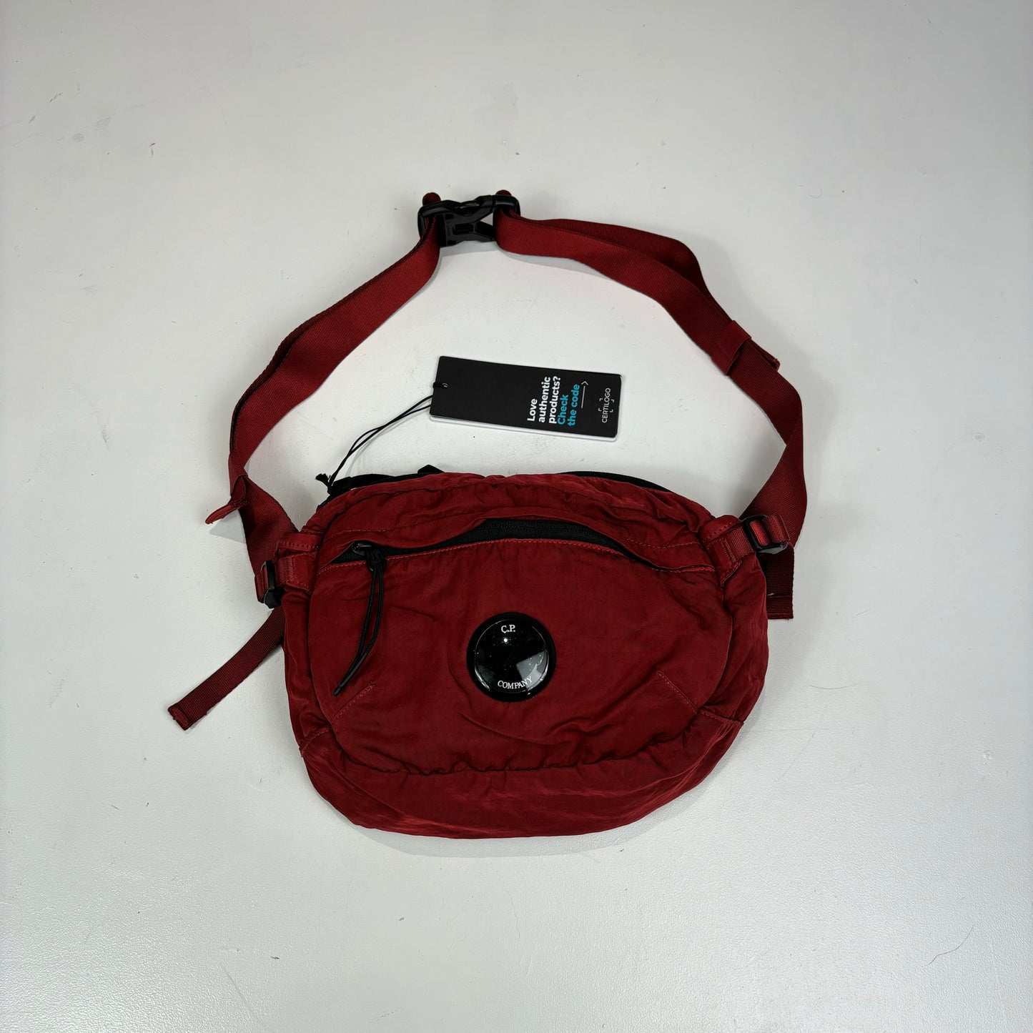 CP Company Ketchup Red Cross Body Single Strap Bag