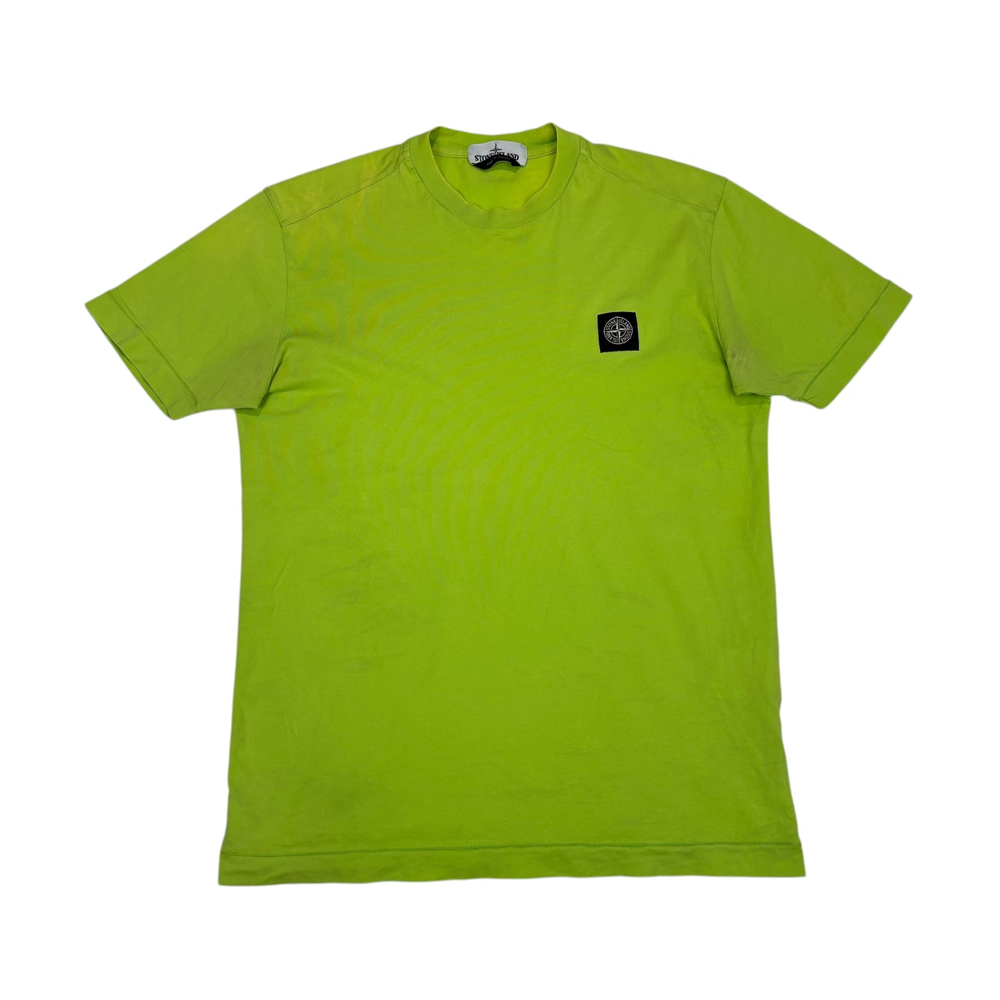 Stone Island Yellow Box Logo TShirt