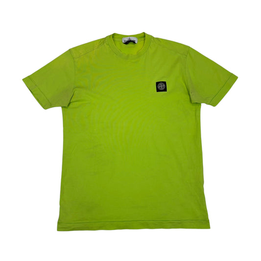 Stone Island Yellow Box Logo TShirt