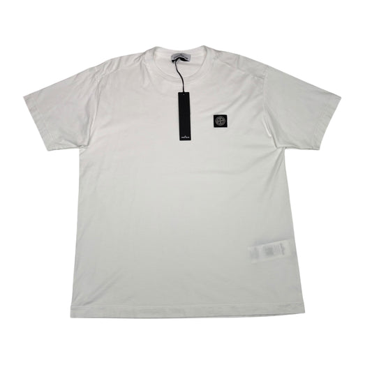 Stone Island White Patch Logo TShirt