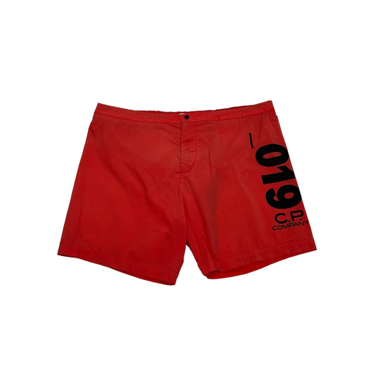 CP Company Orange Nycra Swimming Shorts