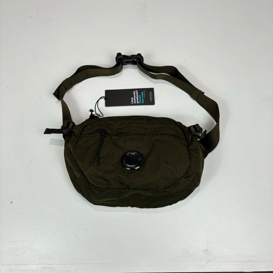 CP Company Ivy Green Cross Body Single Strap Bag