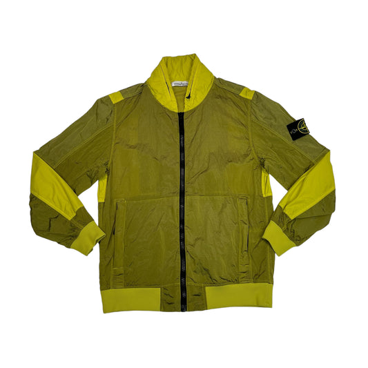 Stone Island Green Nylon Metal Watro Ripstop Jacket