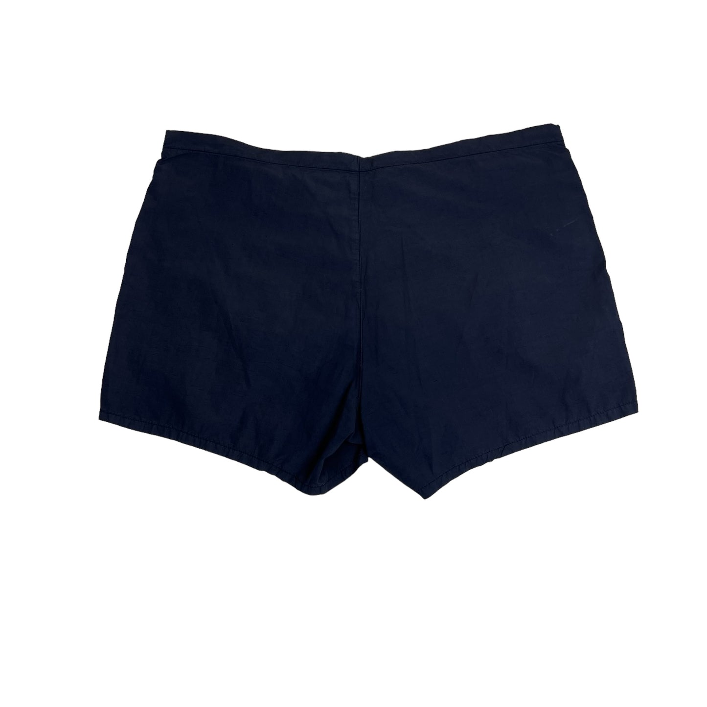 Stone Island Navy Blue Logo-Embroidery Swim Shorts