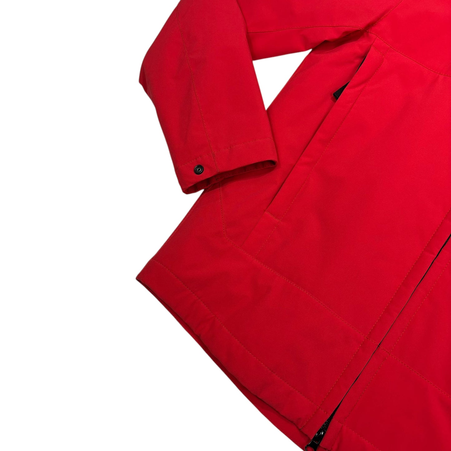 Stone Island Red Soft Shell-R e.dye Technology with Primaloft Insulation Technology Jacket