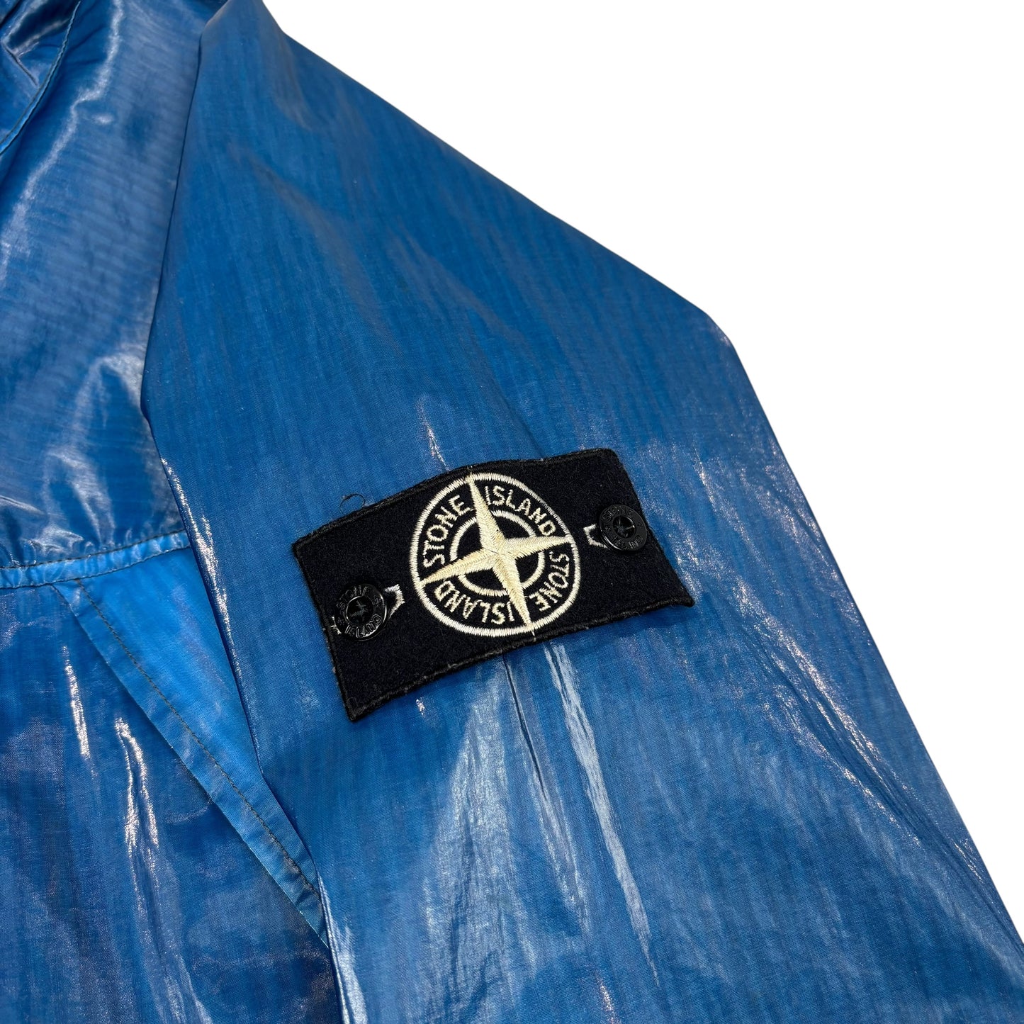 Stone Island Blue Musola Prismatica Special Process Jacket