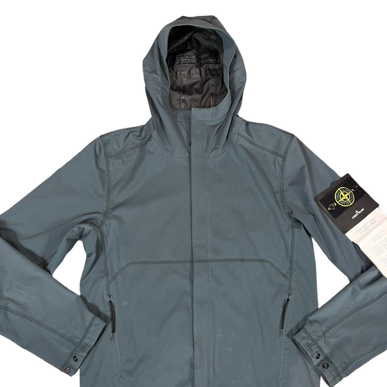 Stone island store teal jacket