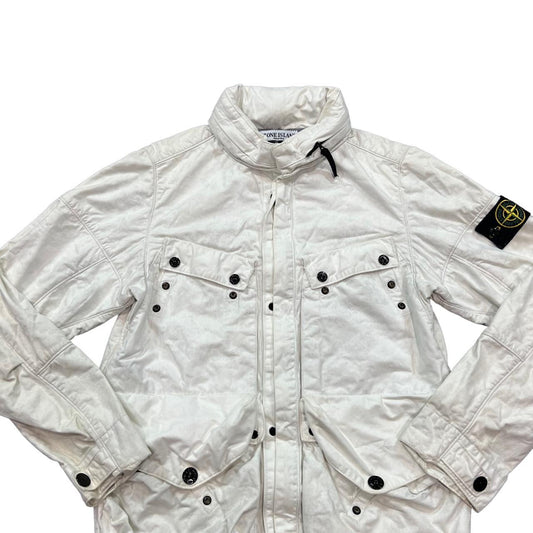 Stone Island White Tyvek Jacket