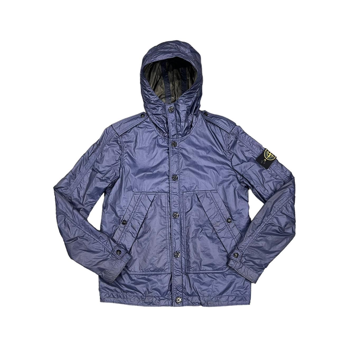 Royal blue sales stone island jacket